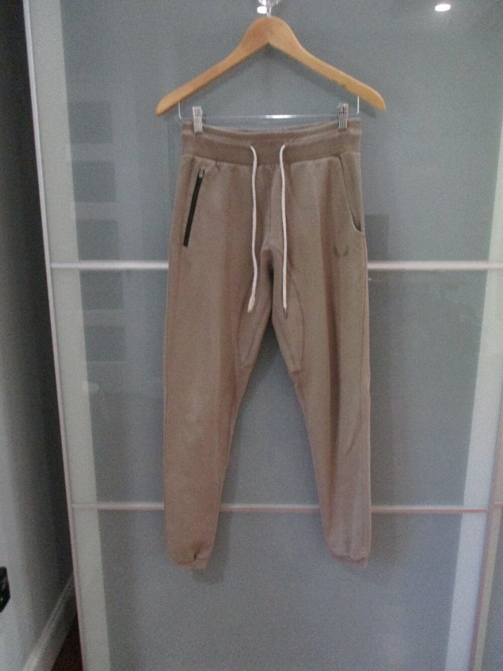 Aesthetic Revolution ASRV Men's Sweat Joggers Tapered Brown